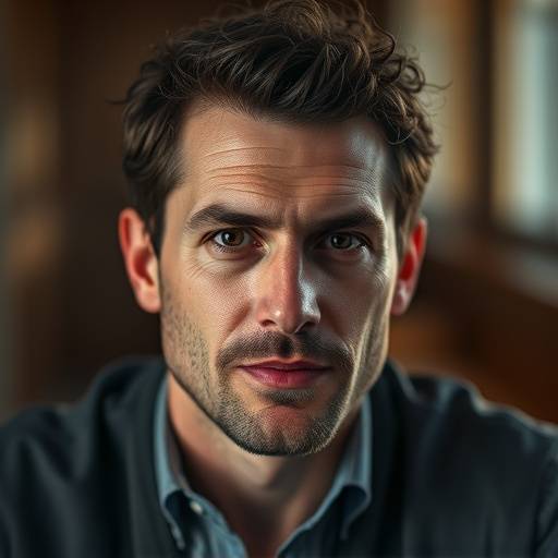 Portrait de Luc Leclerc, directeur de la photographie reconnu et professeur de direction de la photographie.