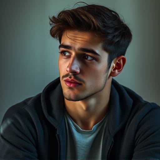 Portrait de Marc Antoine, étudiant en scénarisation.