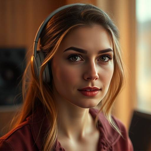 Portrait de Sophie Valois, spécialiste du son et professeure de conception sonore.